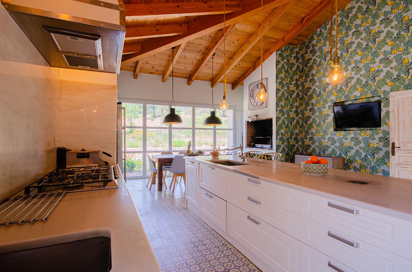 You don't use the kitchen (cooking services included)